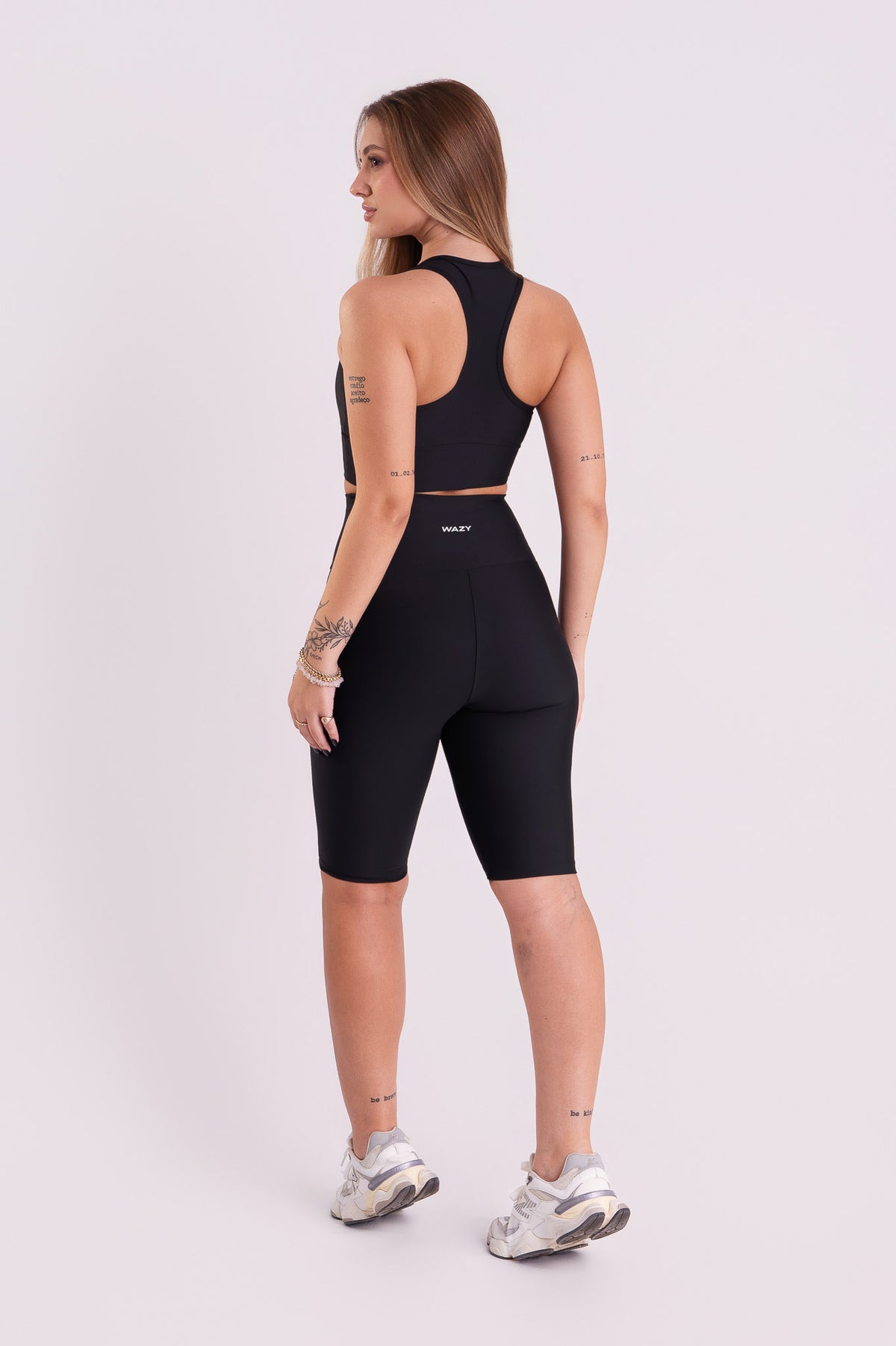 Bermuda Ciclista Feminina Fitness Black